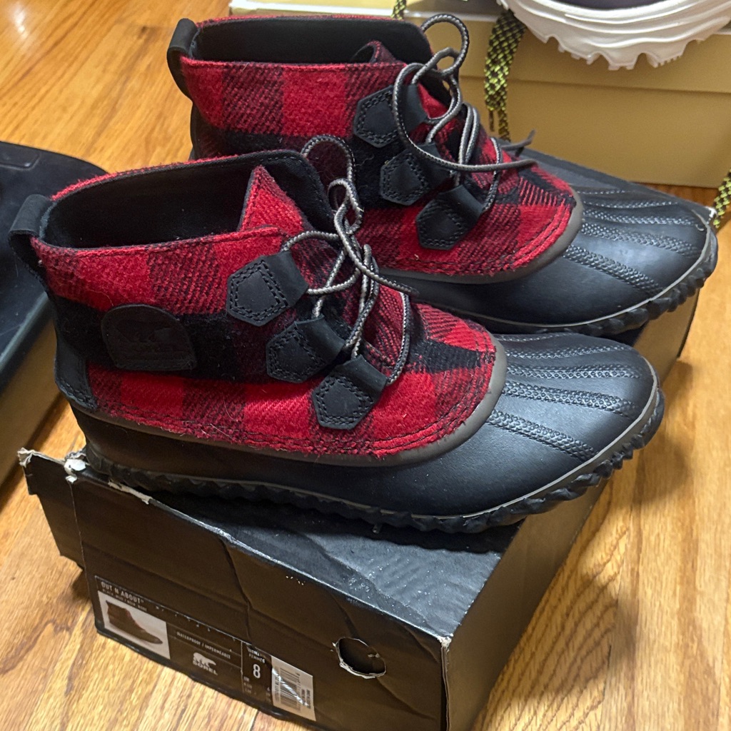 Sorel Women's Out 'N About Plaid Boots